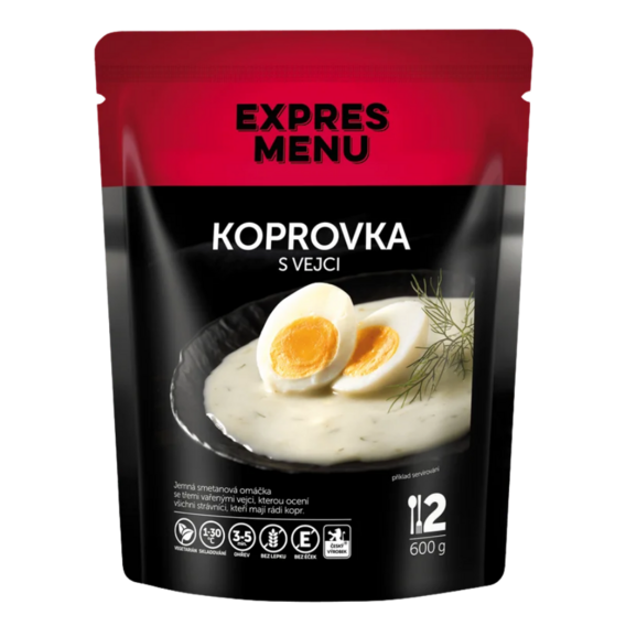 Expres menu Koprovka s vejci
