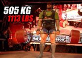 Hafthor Bjornsson vytvoril nový svetový rekord - 505 kg v mŕtvom ťahu!
