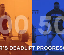 Vývoj Thorovho mŕtveho ťahu z 300 kg na 501 kg!