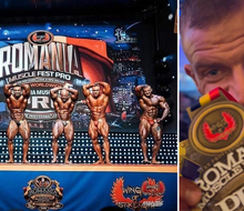Jan Turek obsadil na rumunskom Muscle Fest Pro 2022 štvrté miesto!
