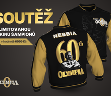 Vyhrajte limitovanú edíciu mikiny Nebbia k 60. výročiu Mr. Olympia a staňte sa súčasťou histórie! 