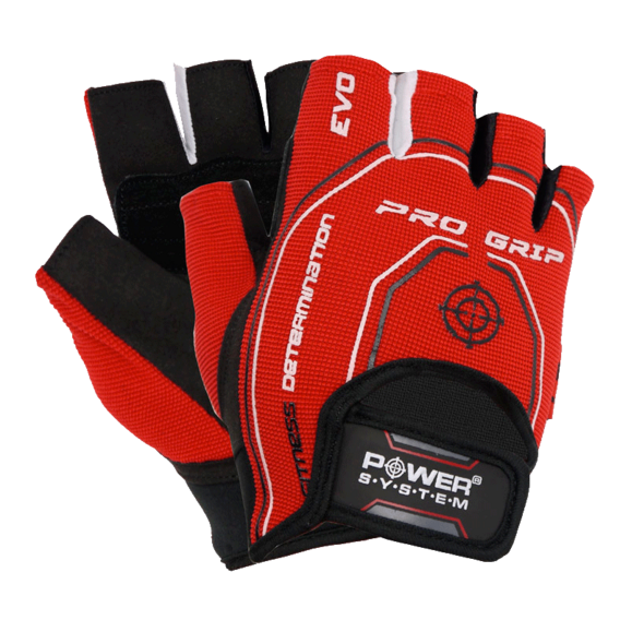 Power System Rukavice Pro Grip EVO PS-2260 - červené velikost XXL – XXL