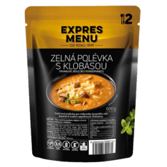 Expres menu Zelná polévka s klobásou
