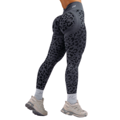 Nebbia Kompresní push-up legíny s leopardím vzorem PRIMAL 849