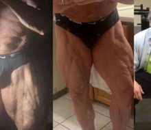 Tom Platz sa vo svojich 67 rokoch pochválil vypracovanými stehnami