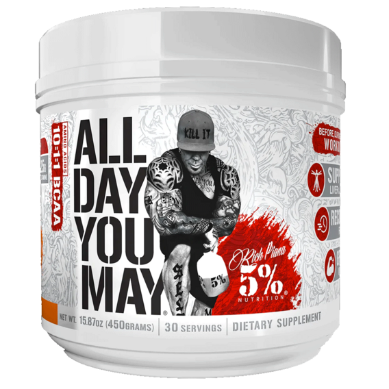 5% Nutrition Rich Piana All Day You May