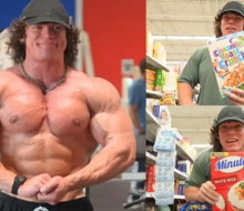 Sam Sulek hovorí o svojom aktuálnom objeme a snahe dosiahnuť 136 kíl, zdieľa svoj nákup v obchode s potravinami