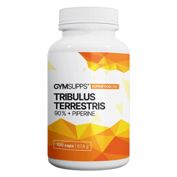 GymSupps Tribulus Terrestris 90 % + piperín