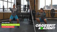 Hang power/squat clean - Crossfit akademy