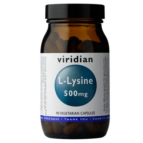 Viridian L-Lysine - 30 kapslí