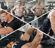 Extrémisti Slavoj Bednár a Pavel Koukal na spoločnom tréningu chrbta