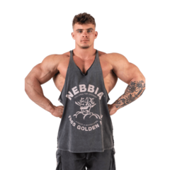 Nebbia Washed muscle back stringer GOLDEN AGE 791