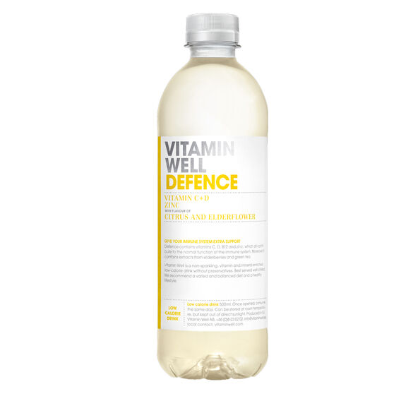 Vitamin Well Defence 500ml - citrus a bezinka