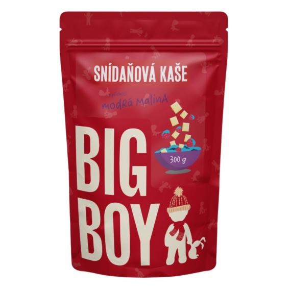 Big Boy Kaše Modrá malina by @kamilasikl