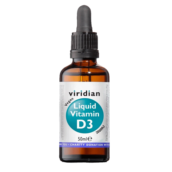 Viridian Liquid Vitamin D3 2000iu