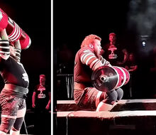 Lukáš Pepř zdvihol 200 kg na kláte!