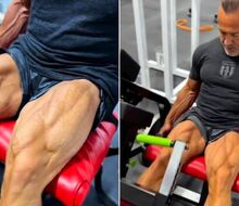 Lee Labrada ukázal svoje kvadricepsy vo veku 62 rokov!