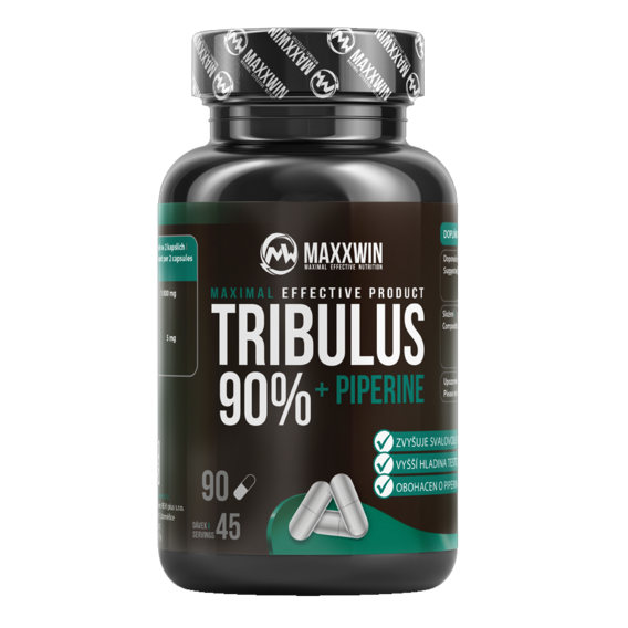 MaxxWin Tribulus 90% + Piperine - 90cps