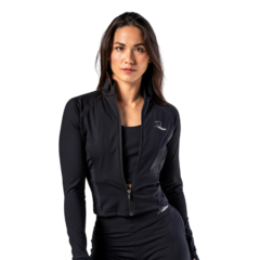 Nebbia Deni x NEBBIA Fitness tracktop na zip 314