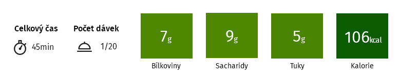 Nutriční hodnoty