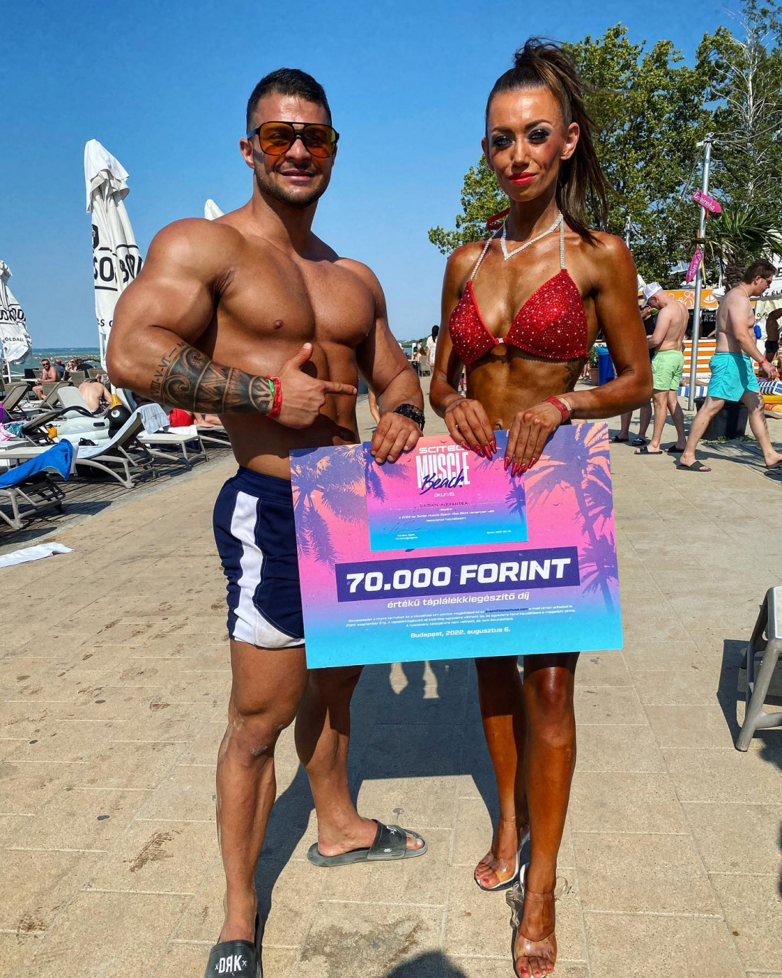 Biknini fitness Scitec Muscle Beach