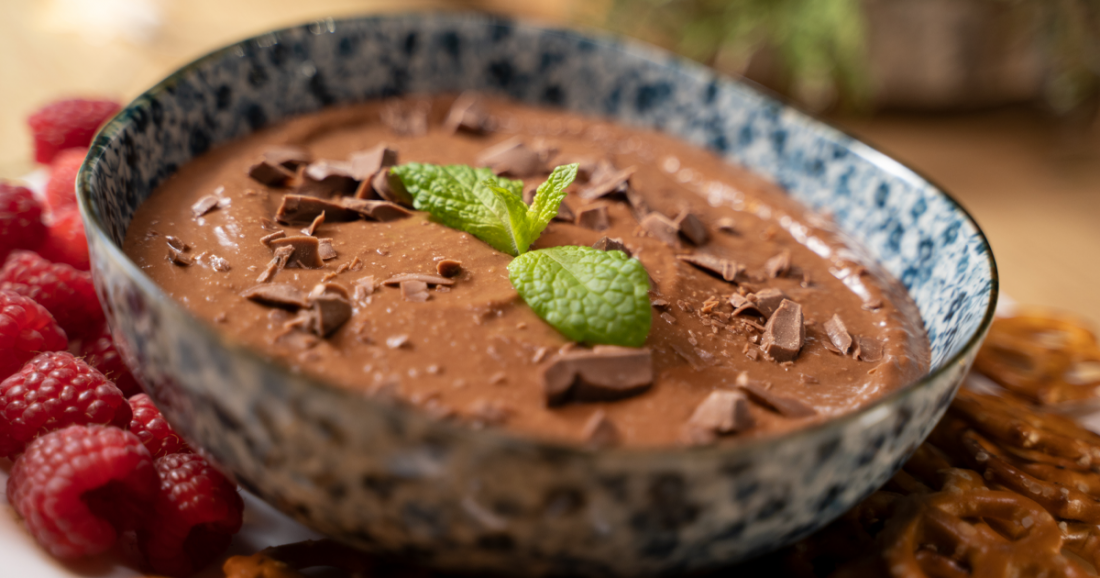 Čokoládový humus s proteinem - #varimefit