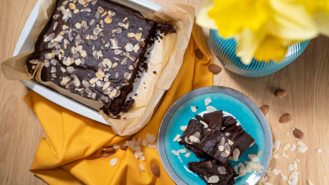 Brownies z červených fazolí