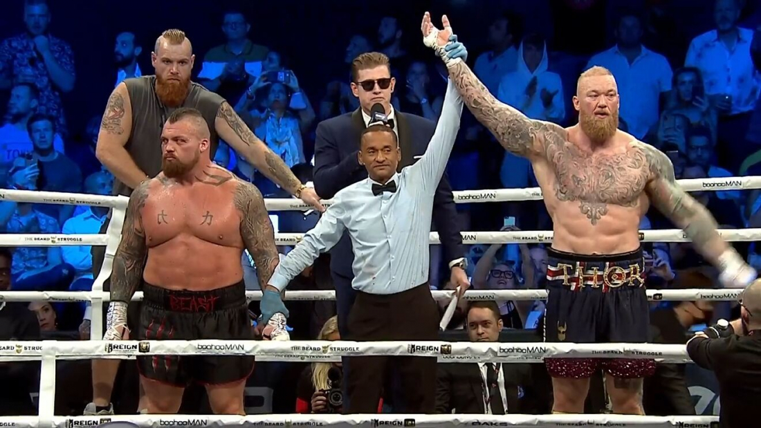 Hafthor Bjornsson vs Eddie Halle