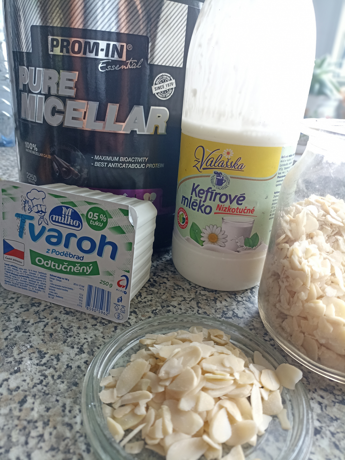 Pure Micellar + kefír + kokos