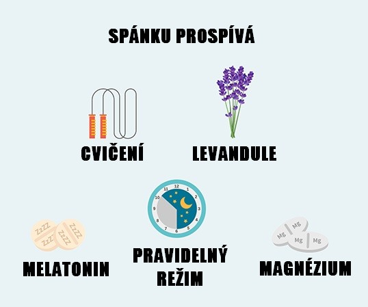Infografika spánku