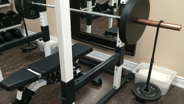 bench press lavička