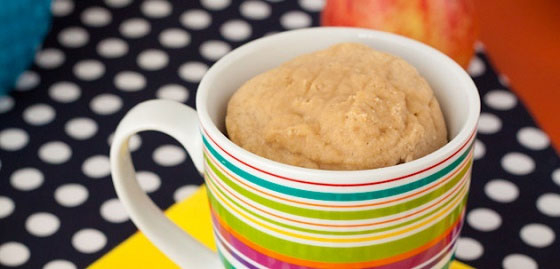 Vanilkový mug cake