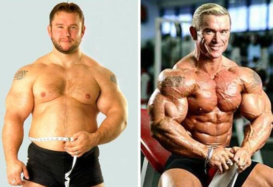 Lee Priest objem