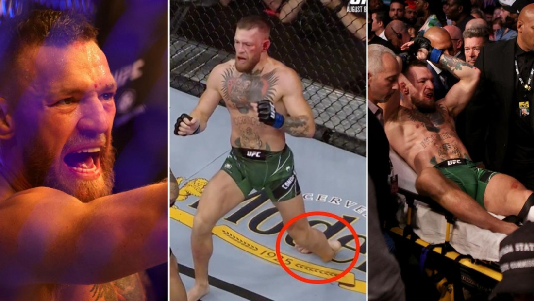 Conor McGregor zranění