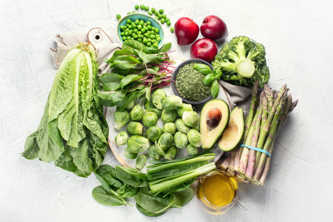 Vitamín K v jídle