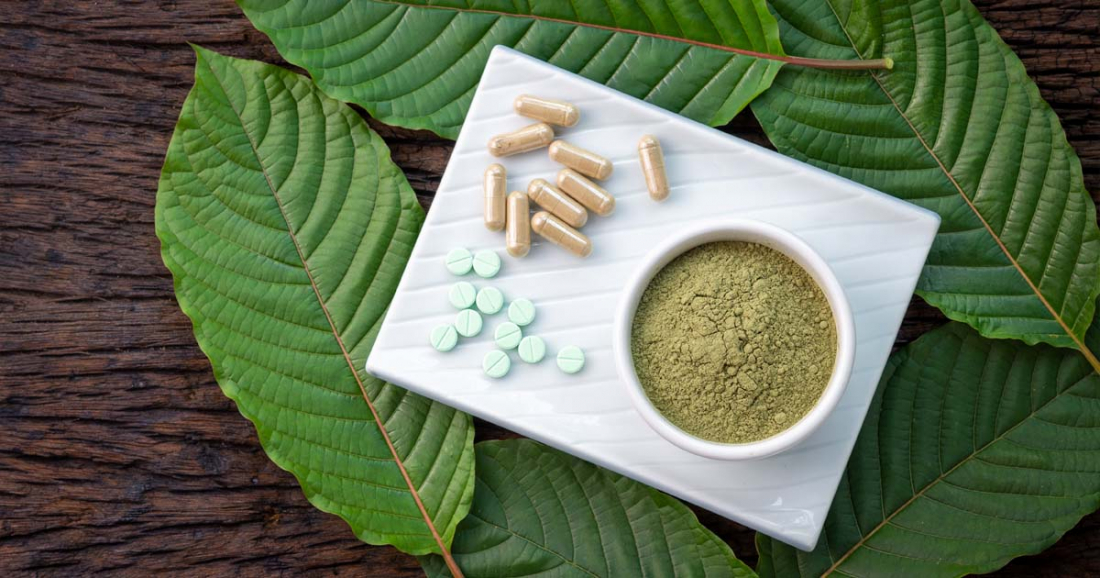 kratom v tabletách