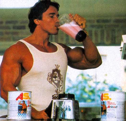 Arnold Schwarzenegger protein