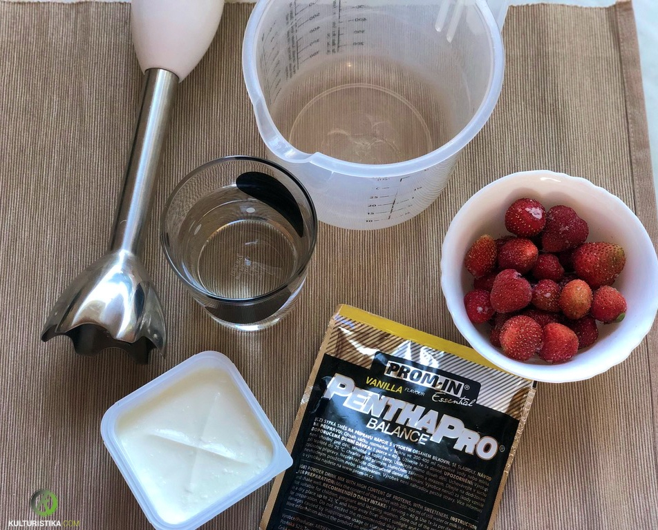 proteinová zmrzlina