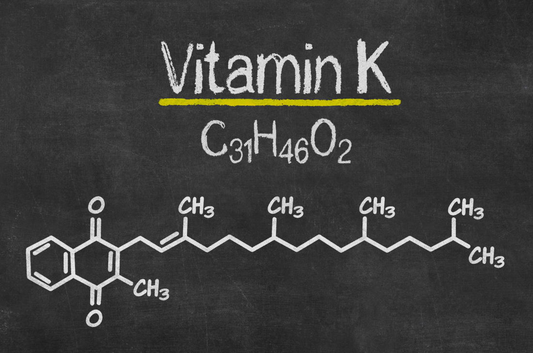 Vzorec vitamínu k