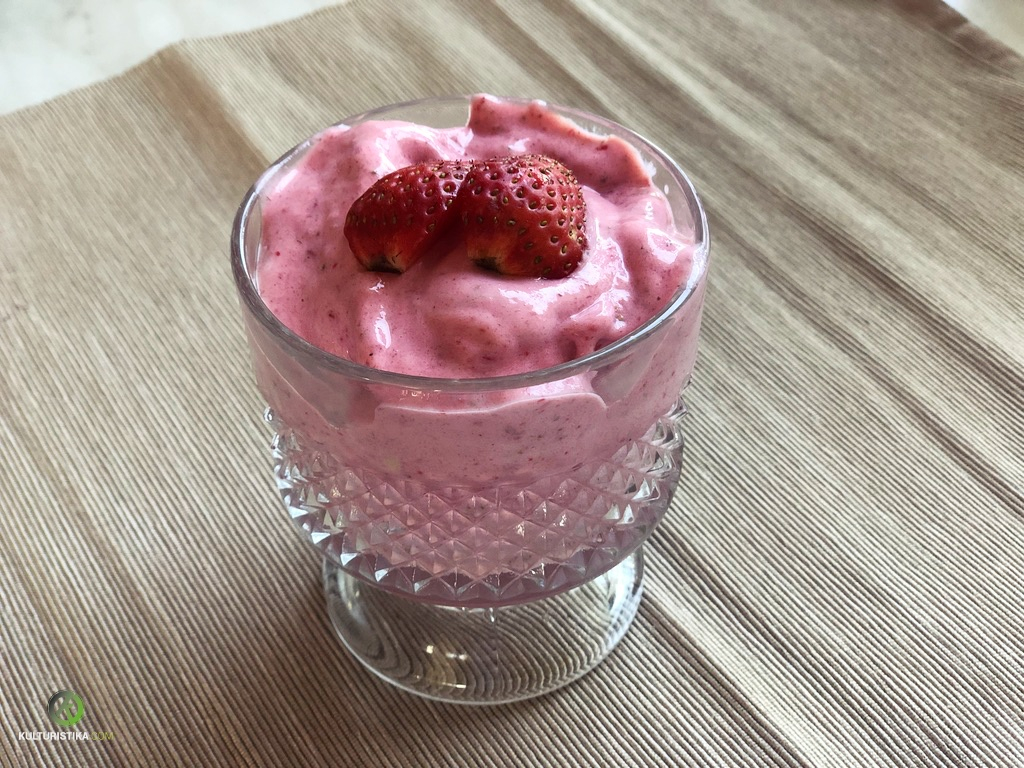 proteinová zmrzlina