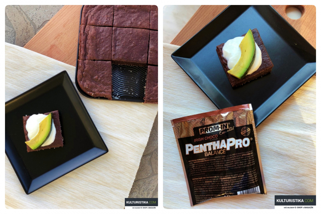 Recept na avokádové brownies