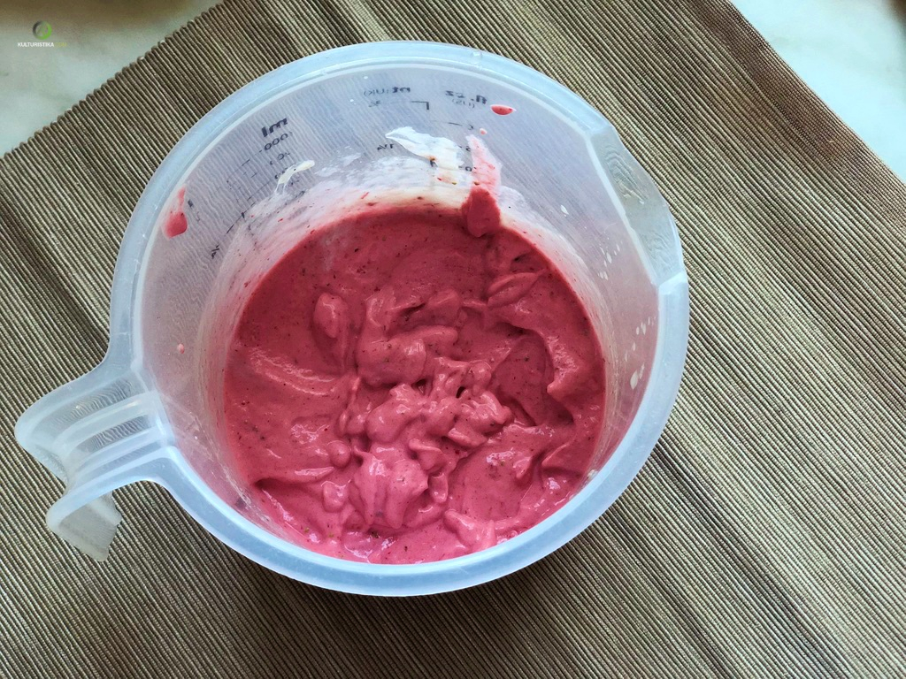 proteinová zmrzlina