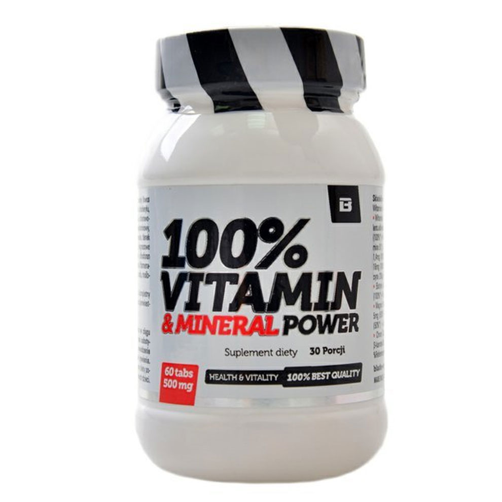 HiTec Nutrition 100% Vitamin - mineral power  60 Tablet