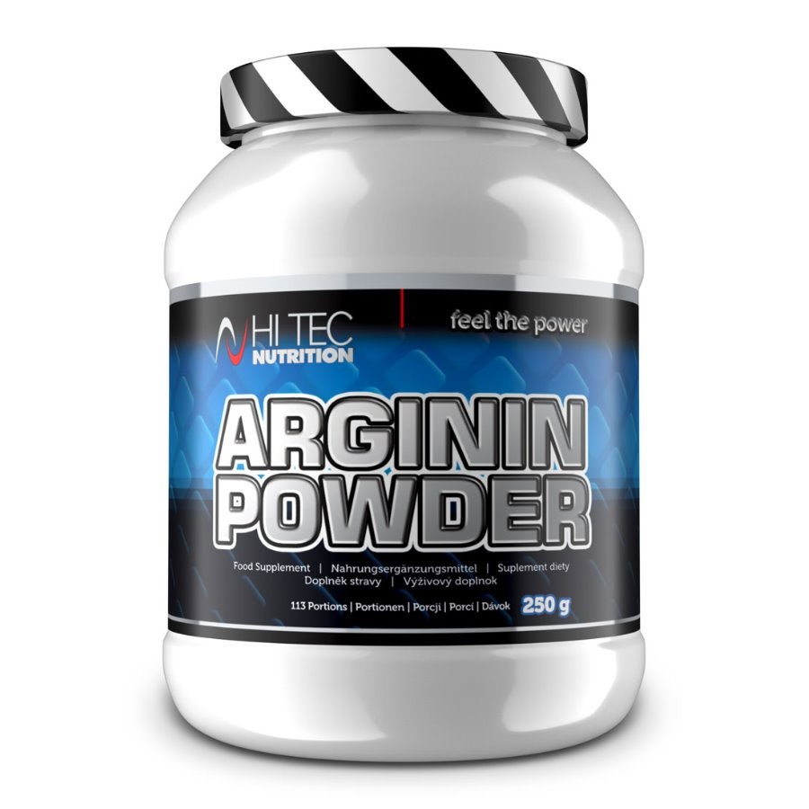 HiTec Nutrition Arginin Powder 100% AAKG Bez příchutě 250 Gramů