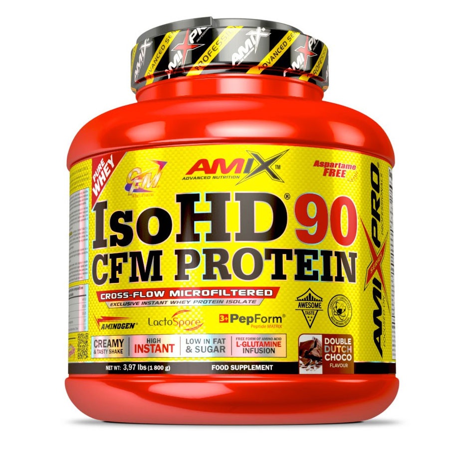 Amix Nutrition IsoHD 90 CFM Protein Mocca, Čokoláda, Káva 1800 Gramů