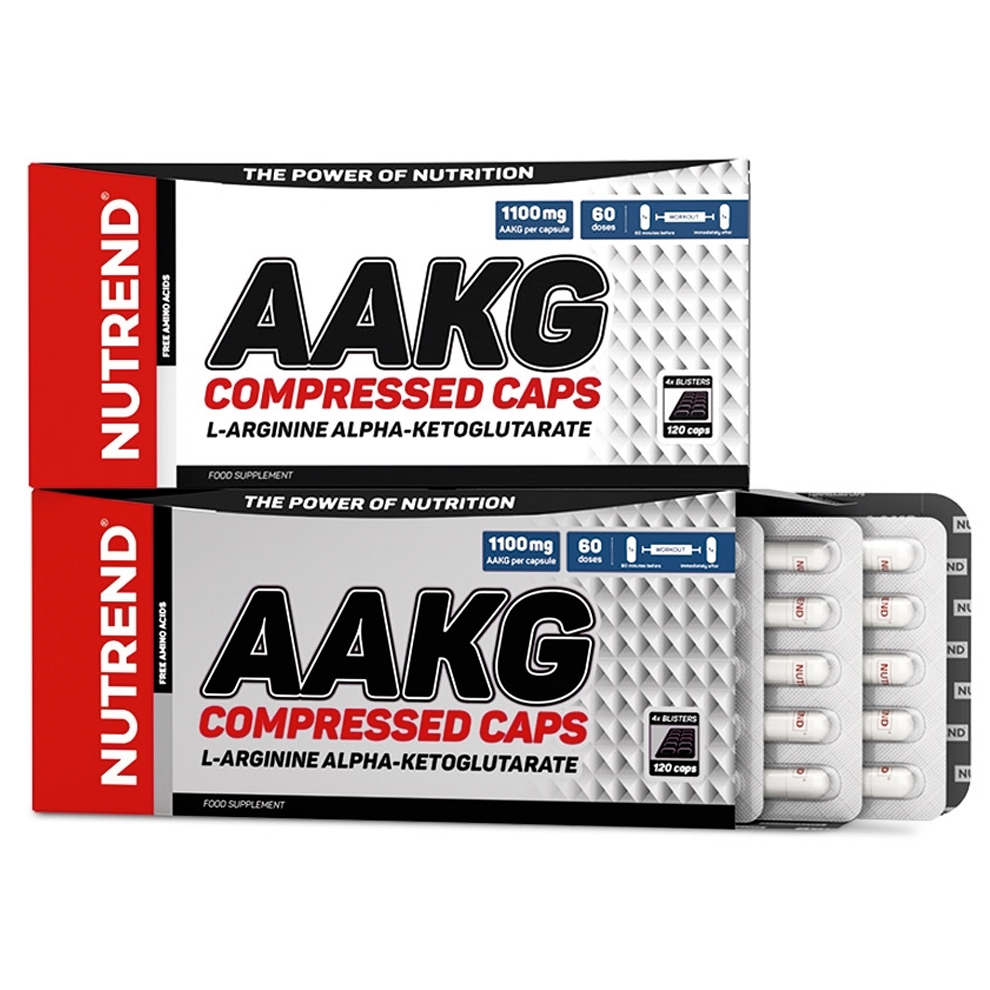 Nutrend AAKG Compressed Caps  120 Kapslí