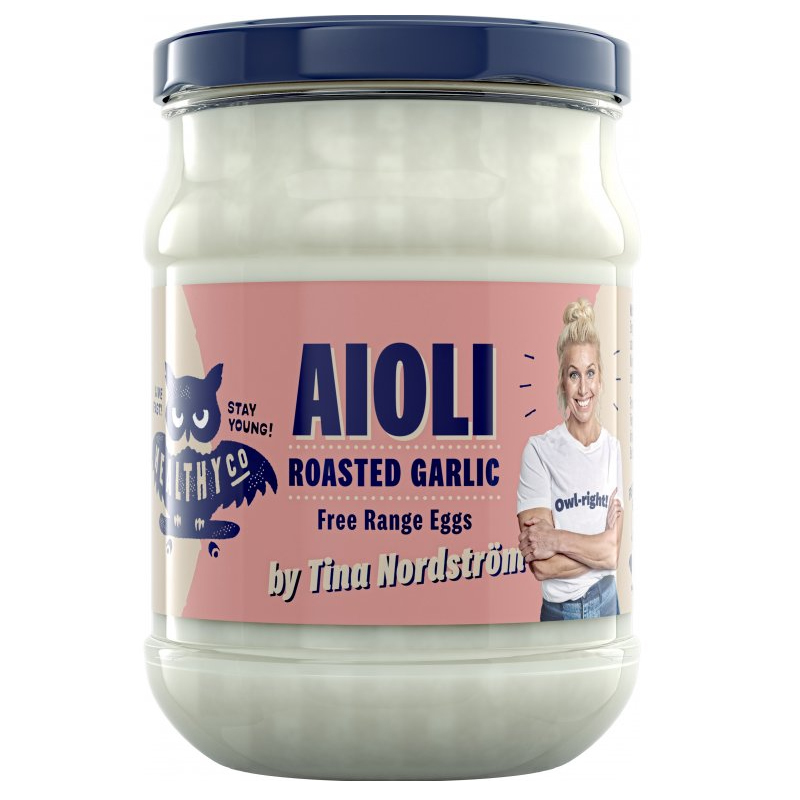 HealthyCo Roasted Garlic AIOLI  230 Gramů