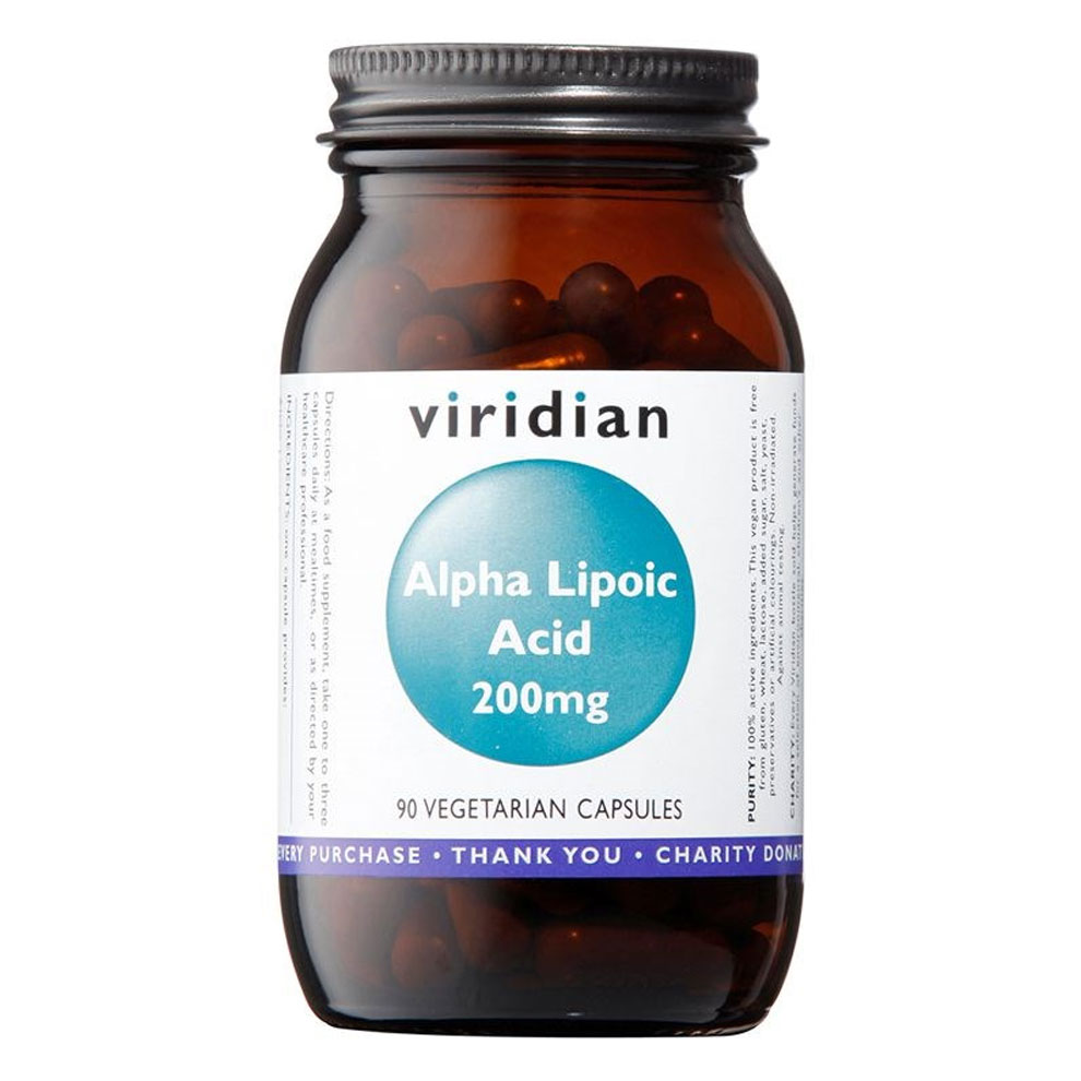 Viridian Alpha Lipoic Acid  90 Kapslí