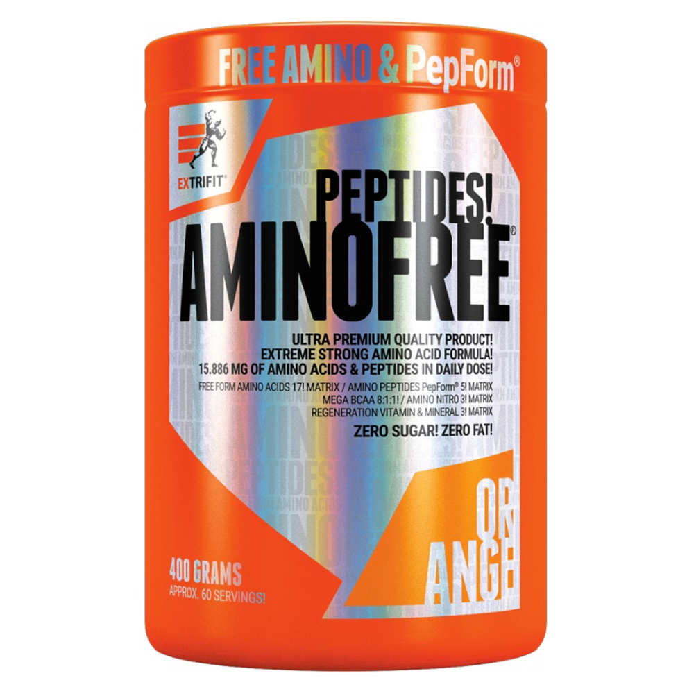 Extrifit AminoFree Peptides Pomeranč 400 Gramů
