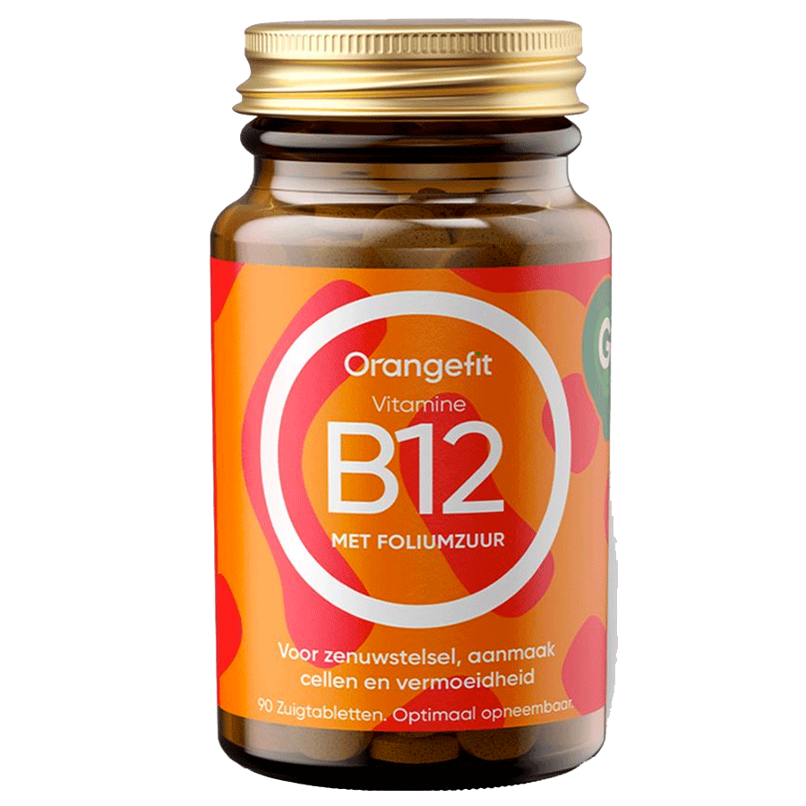Orangefit Vitamine B12 with Folic Acid  90 Tablet